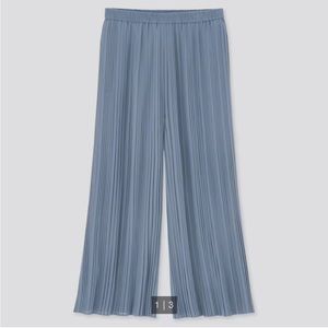 NWT Uniqlo Chiffon Pleated Skirt Pants